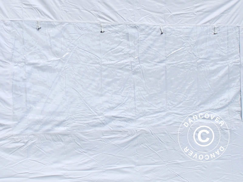 Faltzelt FleXtents® PRO, Sanitäts- & Notfallzelt, 3x6m, rot/weiß, inkl. 6 Seitenwände