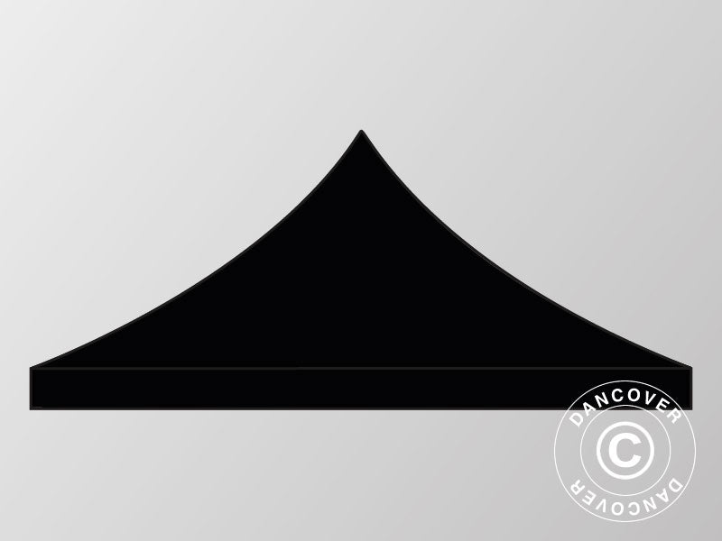 Dachplane FleXtents 3x3m Schwarz – Jetzt kaufen bei Dancover