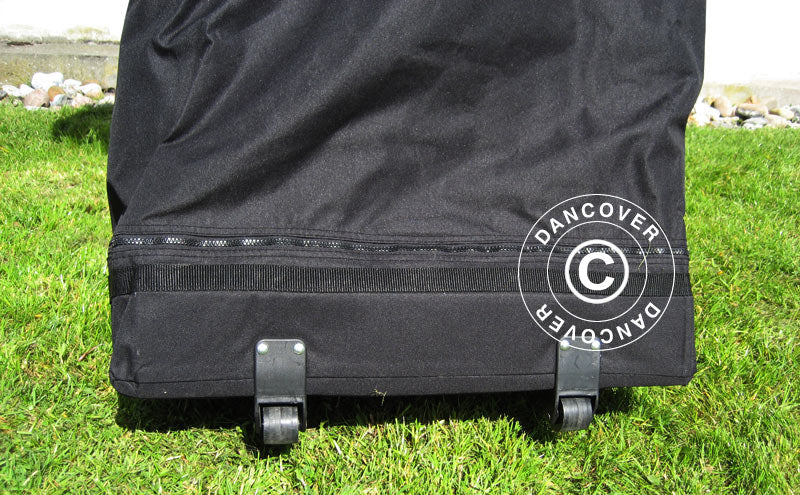 Tente Pliante FleXtents Xtreme 50 3x3m Noir, avec 4 cotés