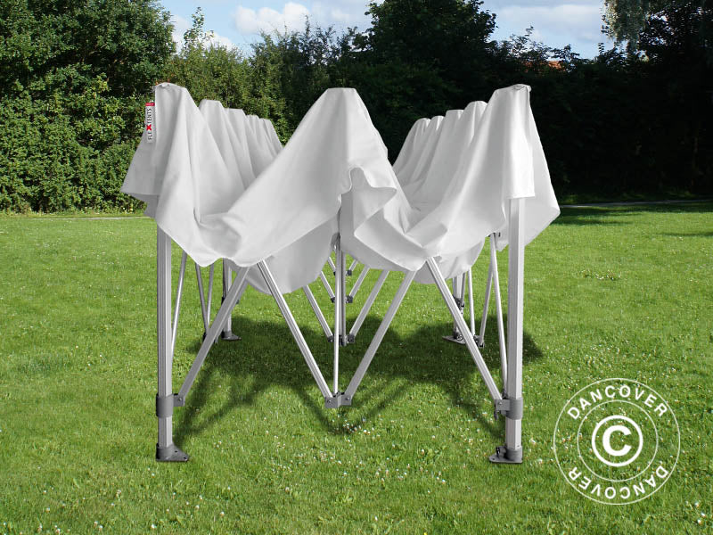 Faltzelt FleXtents PRO "Peaked" 3x6m Weiß