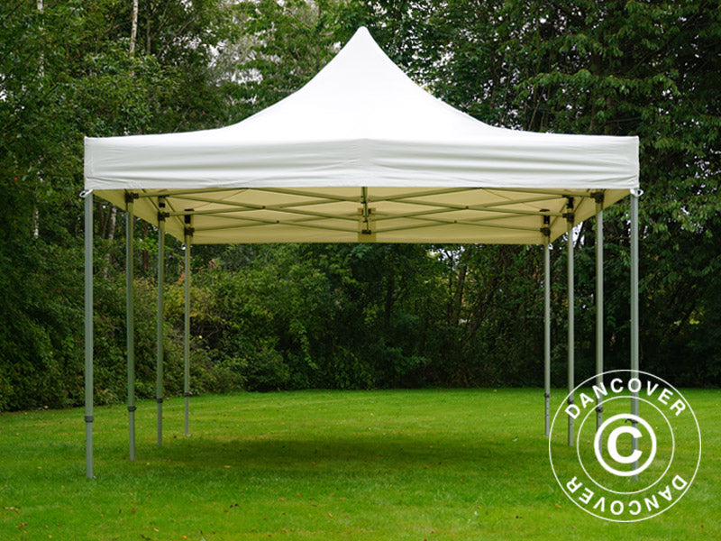 Pop up aiatelk FleXtents Xtreme 50 eriti vastupidavad 4x6m, Valge, Tuld Tõkestav