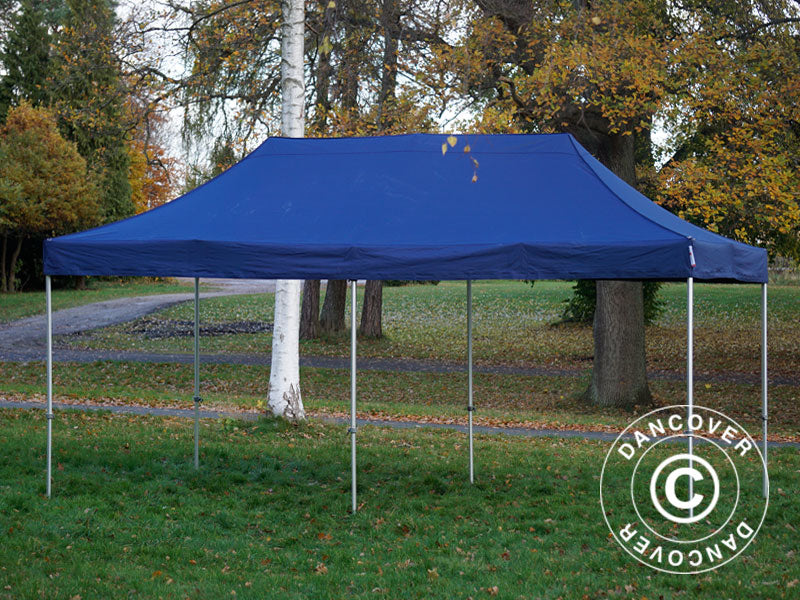 Prekybinė palapinė FleXtents PRO 3x6m Tamsi Melyna