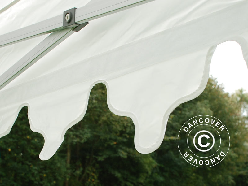 Brzo sklopivi paviljon FleXtents PRO "Morocco" 3x6m Bijela