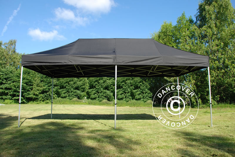 Prekybinė palapinė FleXtents PRO 3x6m Juoda