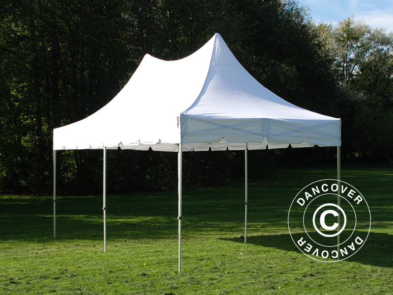 Vouwtent FleXtents PRO Peak Pagoda 3x6m Wit