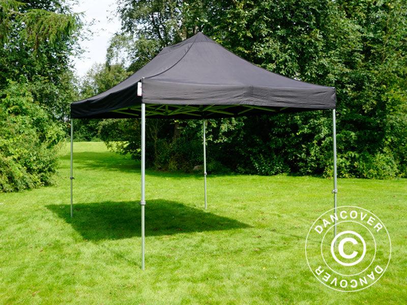 Gazebo pieghevole FleXtents PRO 3x4,5m Nero