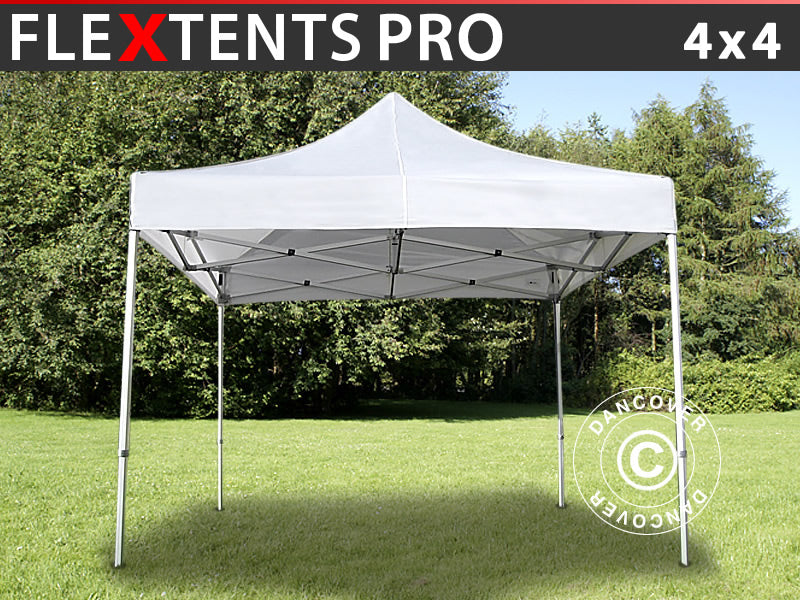 Faltzelt FleXtents PRO. Faltzelt 4x4m. Faltzelt Weiss. Jetzt kaufen