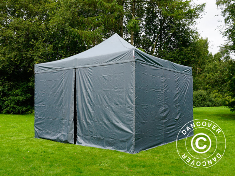 Pop up aiatelk FleXtents PRO 4x4m Hall, kaasas 4 külgseinad