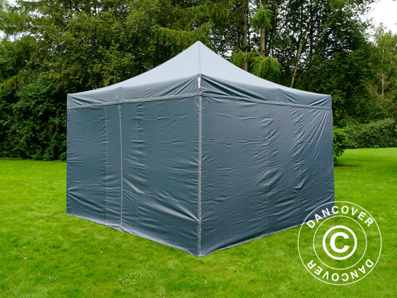 Pop up aiatelk FleXtents PRO 4x4m Hall, kaasas 4 külgseinad