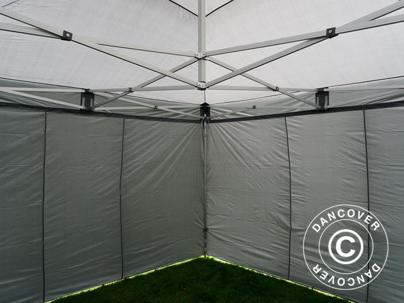 Pop up aiatelk FleXtents PRO 4x4m Hall, kaasas 4 külgseinad