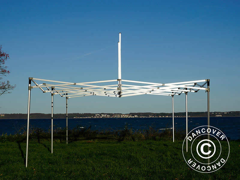 Aluminium frame for pop up gazebo FleXtents PRO 4x8 m, 6 legs, 40 mm
