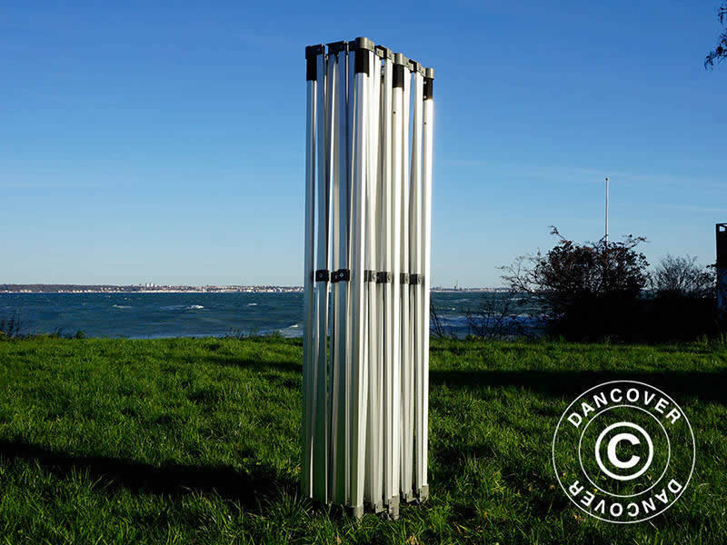 Aluminium frame for pop up gazebo FleXtents Xtreme 50 4x8 m, 6 legs, 50 mm