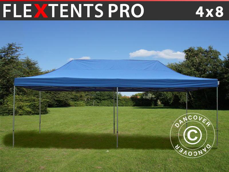 Pop up gazebo FleXtents PRO 4x8 m Blue