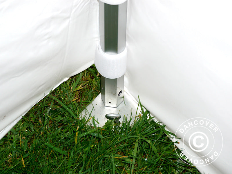 Faltzelt FleXtents® Xtreme 50 Exhibition mit Seitenwänden, 3x3m, weiß, Flammfest