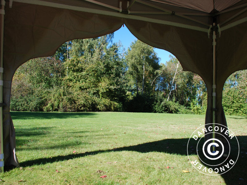 Saliekamā nojume FleXtents PRO "Raj" 3x3m Latte/Oranžs