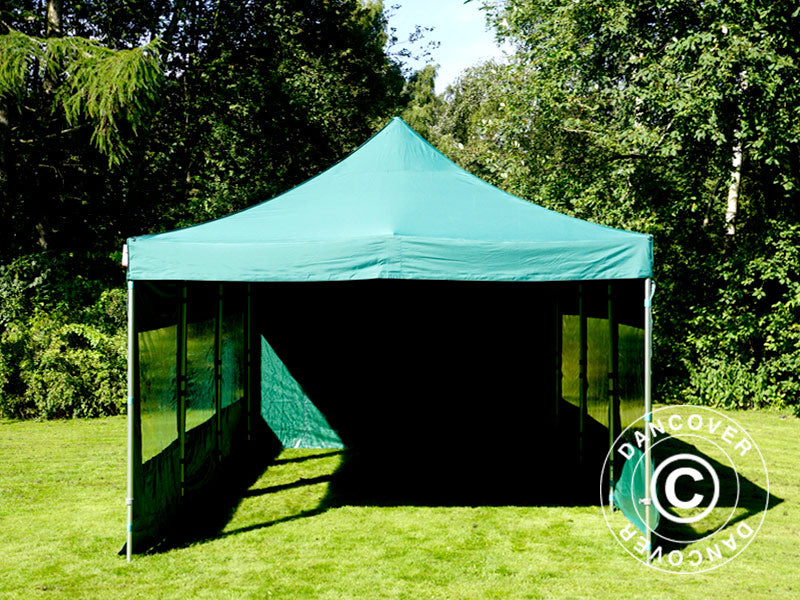 Flext. Pro 4x6m Green Top Frame & Sidewalls GL