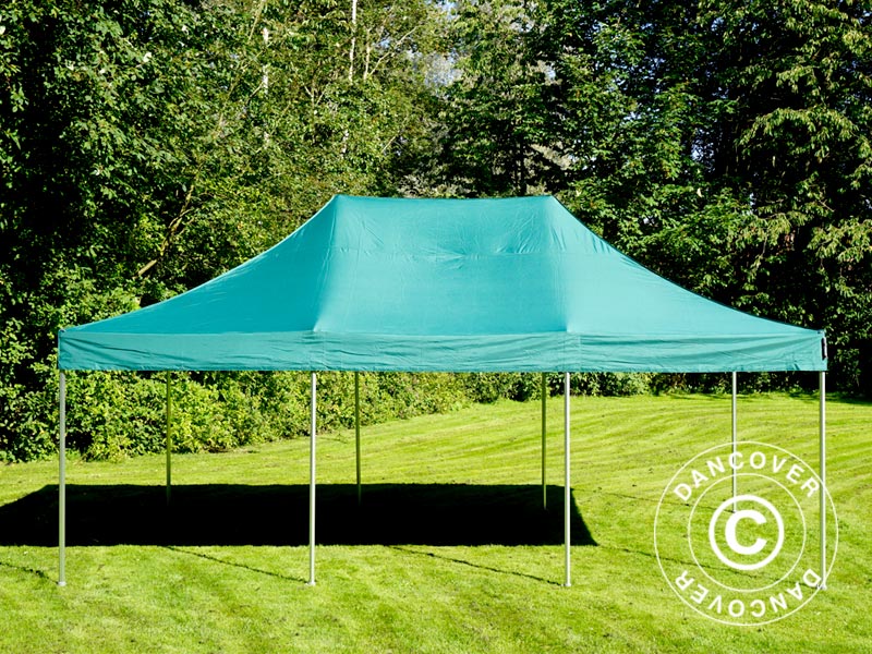 Pop up gazebo FleXtents Xtreme 50 4x6 m Green, incl. 8 sidewalls