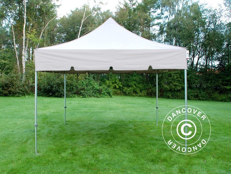 Pop up gazebo FleXtents PRO "Peaked" 4x4 m Latte