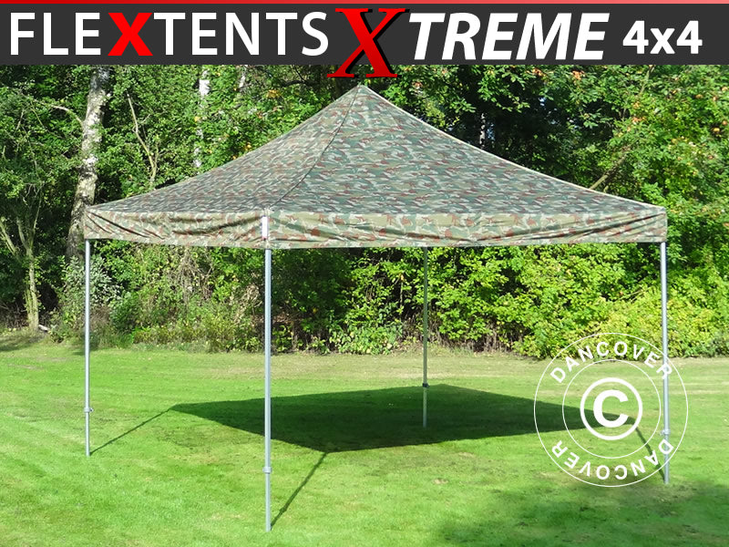 tente pliante 4x4 Tente Pliante FleXtents Xtreme. Tente Pliante 4x4m. Tente Pliante  Camouflage. Acheter la Tente Pliante maintenant