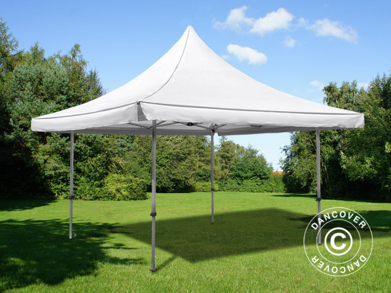 Faltzelt FleXtents Pagoda Xtreme 50 3x3m / (4x4m) Weiß