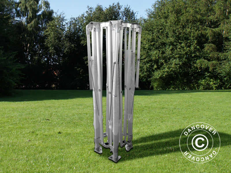 Pop up gazebo FleXtents Pagoda Xtreme 50 3x3 m / (4x4 m) White
