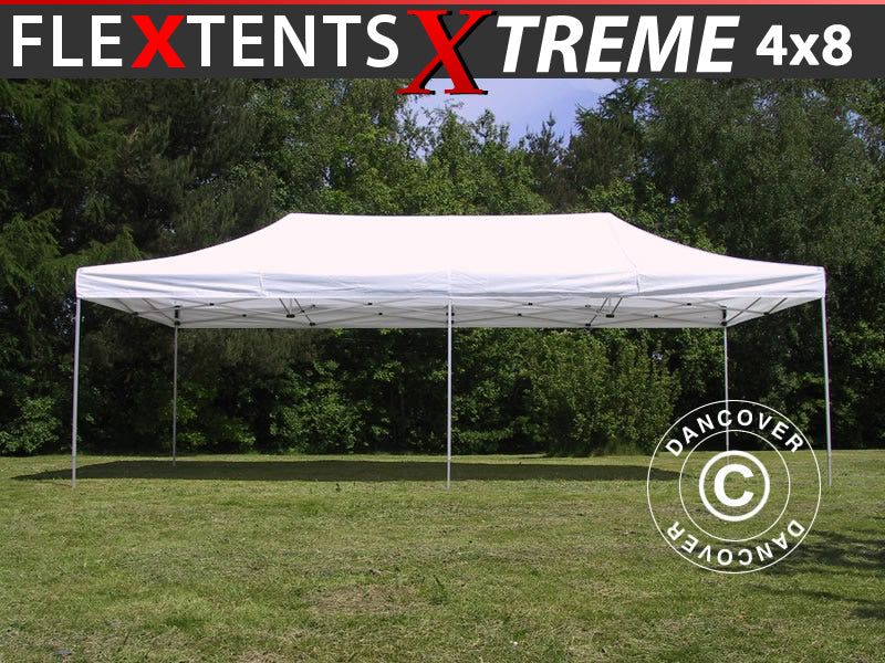 Faltzelt FleXtents Xtreme 50 4x8m Weiß – Jetzt bestellen