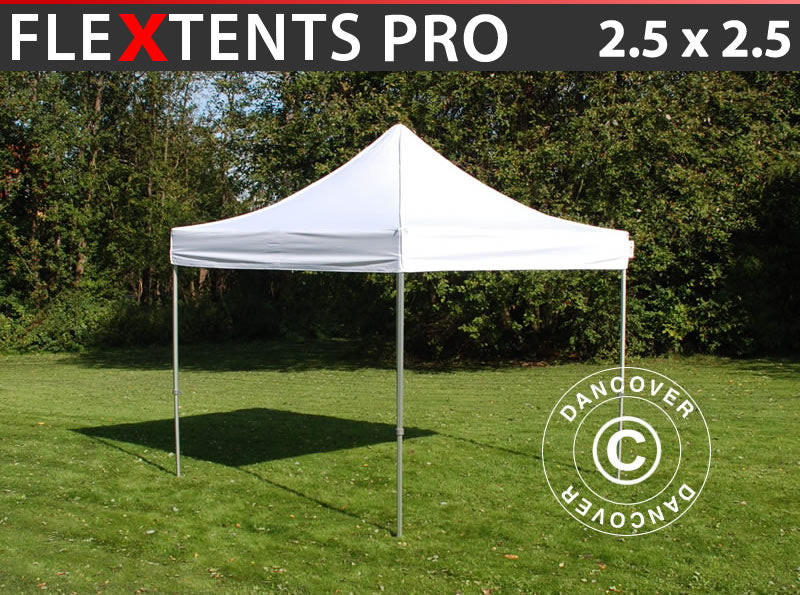 Pop up aiatelk FleXtents PRO 2,5x2,5m Valge