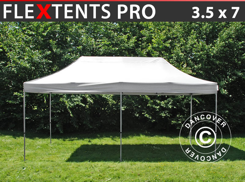 Faltzelt FleXtents PRO 3,5x7m Weiß