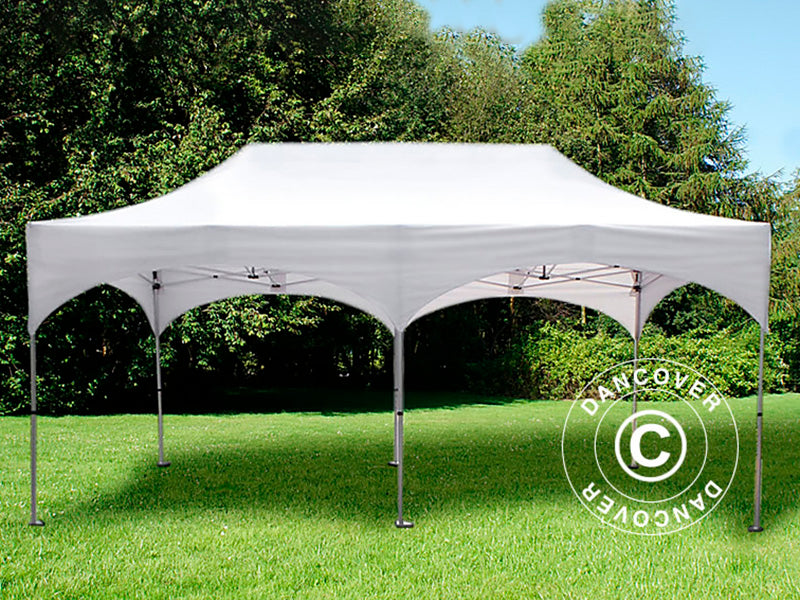 Carpa plegable FleXtents PRO "Arched" 3x6m Blanco