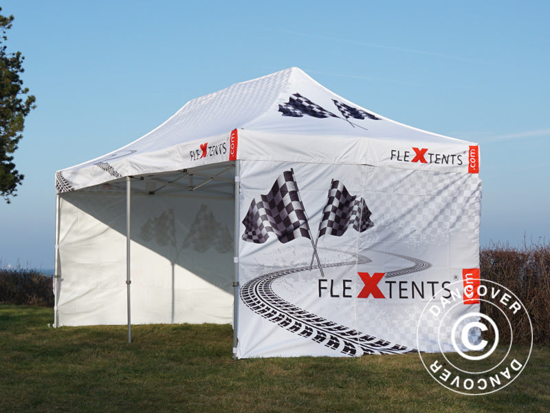 Prekybinė palapinė FleXtents Xtreme 50 Racing 3x6m, Riboto tiražo