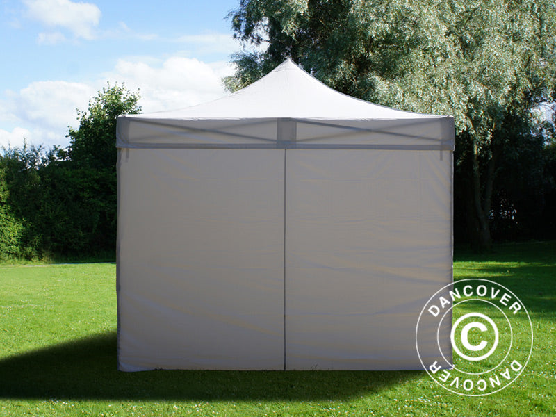 Pop up gazebo FleXtents Basic v.3, 3x3 m White, incl. 4 sidewalls