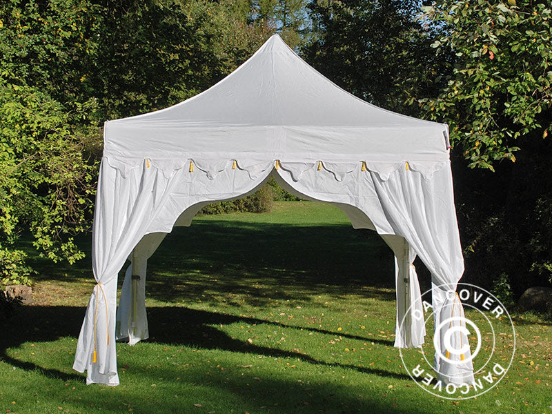 Vouwtent FleXtents PRO Steel "Raj" 3x3m Wit/Goud