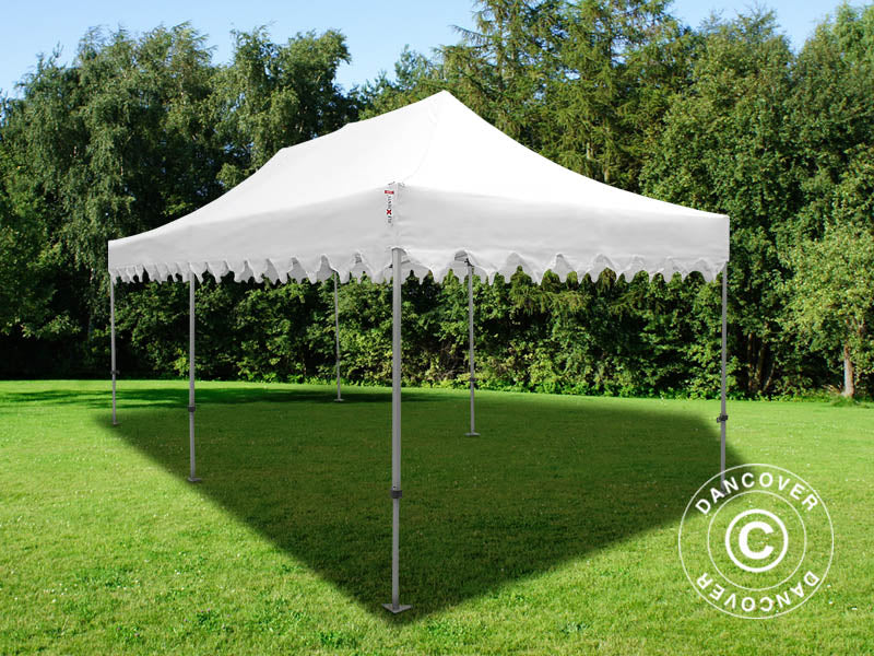 Saliekamā nojume FleXtents PRO Steel "Morocco" 3x6m Balts