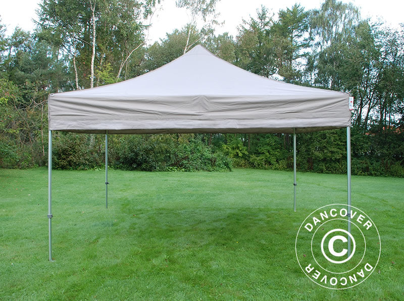 Saliekamā nojume FleXtents PRO Steel 4x4m Latte
