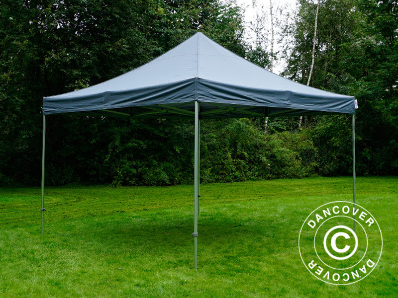 Pikateltta FleXtents PRO Steel 4x4m Harmaa