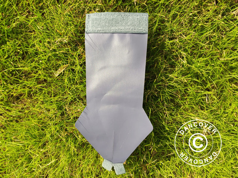 Broeikas FleX 3x3m, PE, Transparant/Groen