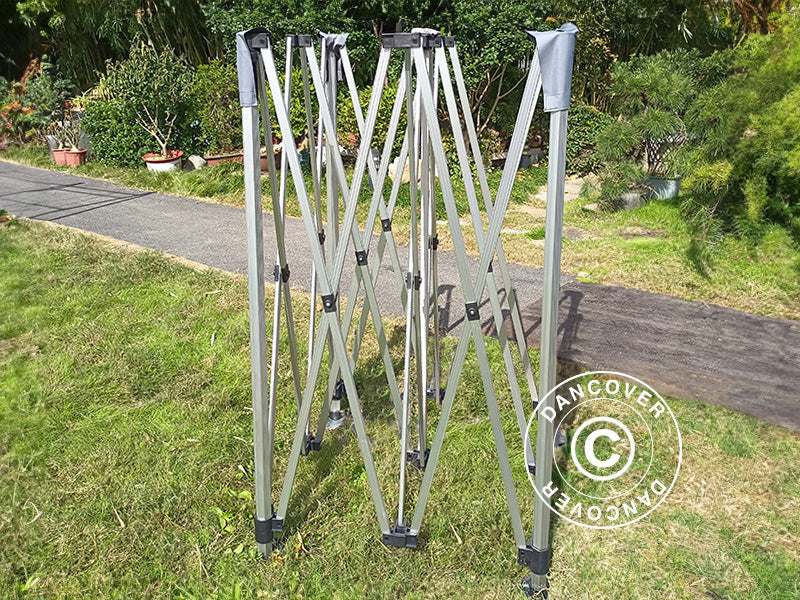 FleX Greenhouse 3x3 m, PE, Transparent/Green