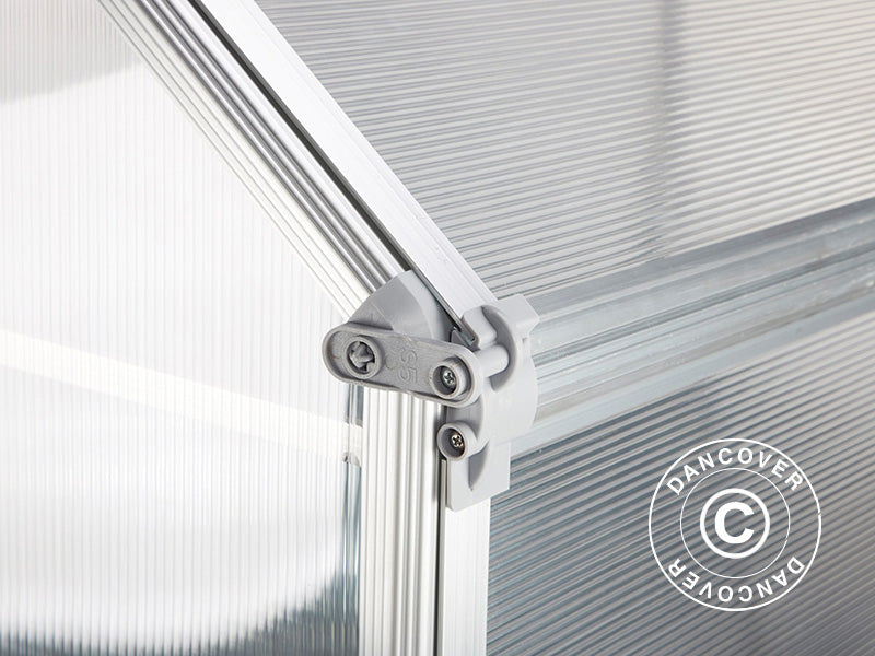 Pequeño Invernadero 1,2x1,2x1,69m, 1,44m², Blanco