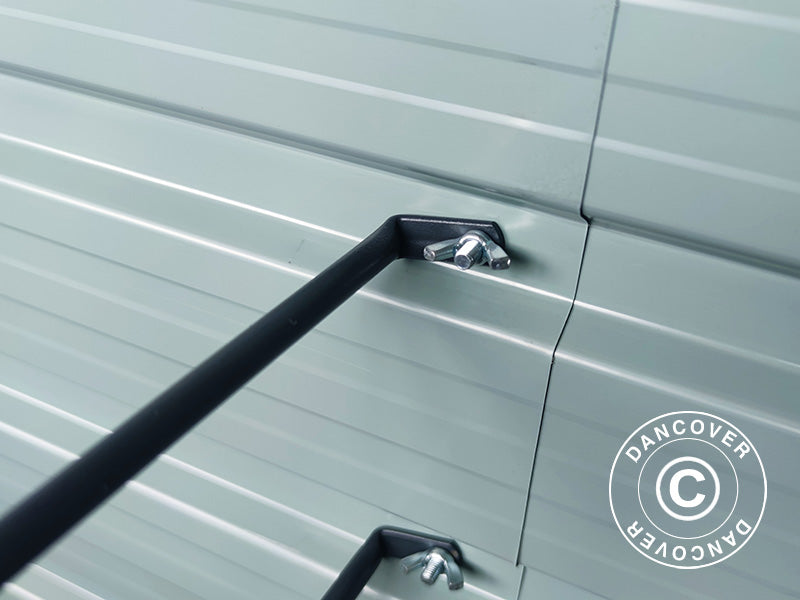 Parterre de fleurs surélevée, 0,9x1,8x0,47m, 800l, Anthracite