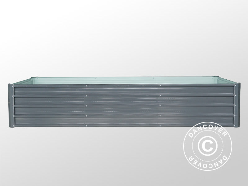 Parterre de fleurs surélevée, 0,9x2,44x0,47m, 1000l, Anthracite