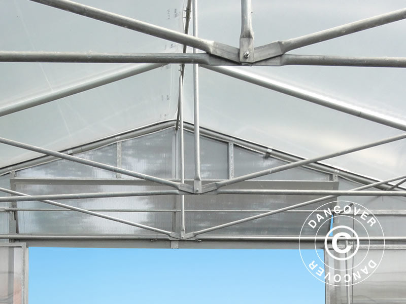 Tuinbouw tunnelkas, 8x16x3,95m, Transparant