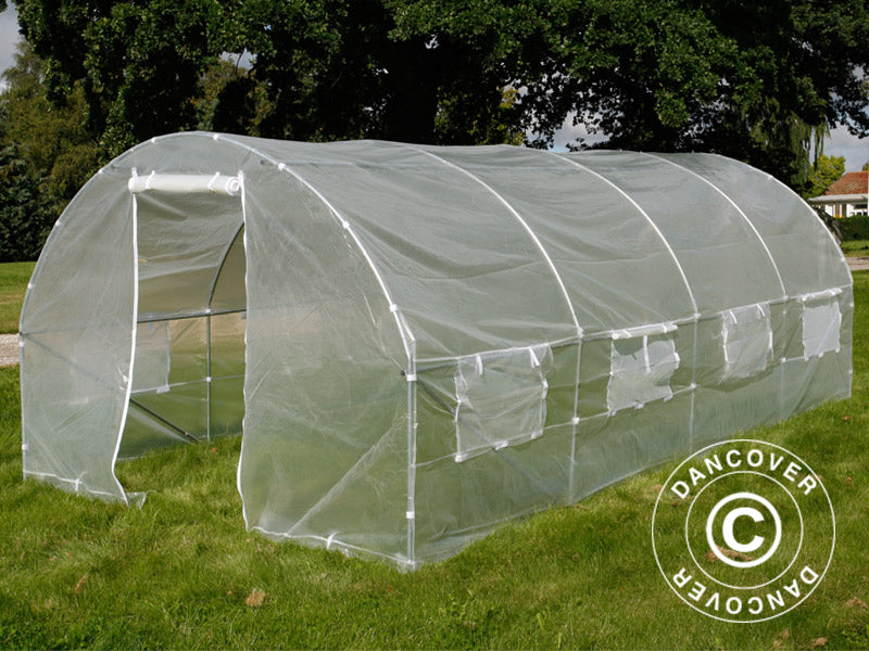 Polytunnel Greenhouse 3x6x2 m, 18 m², Transparent