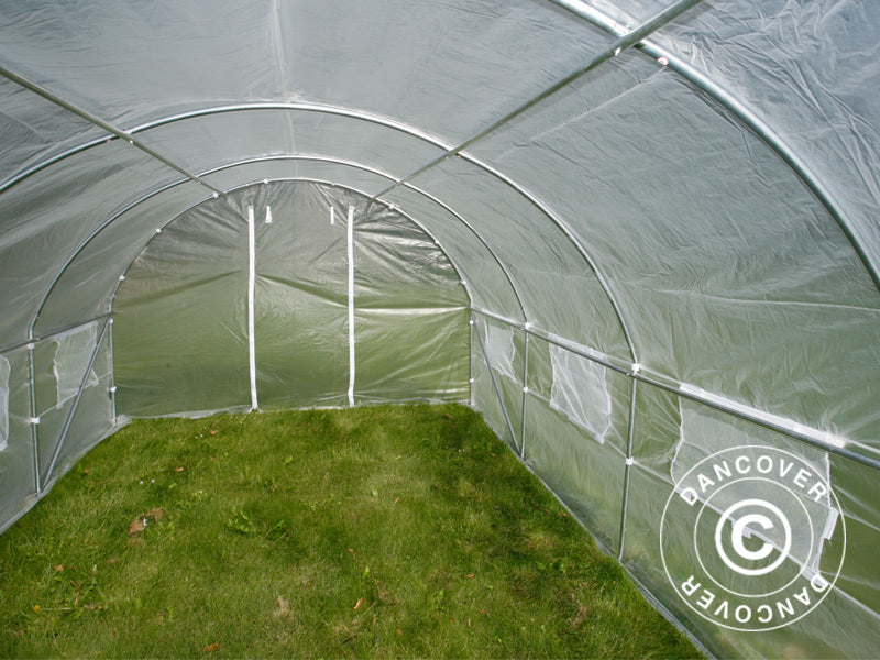 Polytunnel Greenhouse 3x6x2 m, 18 m², Transparent