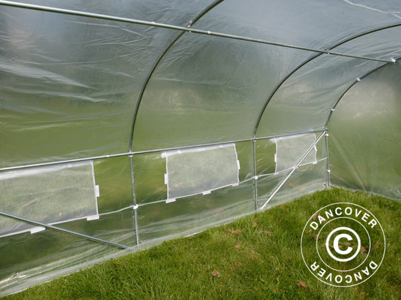 Polytunnel Kasvuhoone 4x4x2m, 16m², Selge