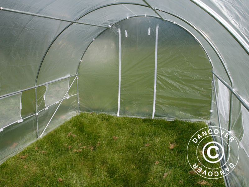 Polytunnel Kasvuhoone 4x4x2m, 16m², Selge