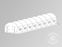Plane für Foliengewächshaus, 4x10,6x2m, Folie 180 Mikron, durchsichtig