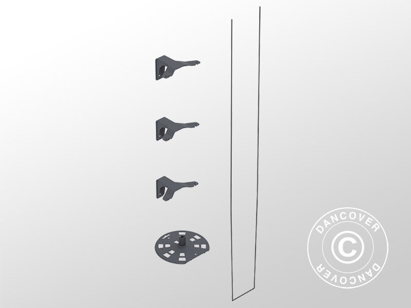 Rankhilfe, CUCUMBER BUDDY, Anthrazit/Schwarz