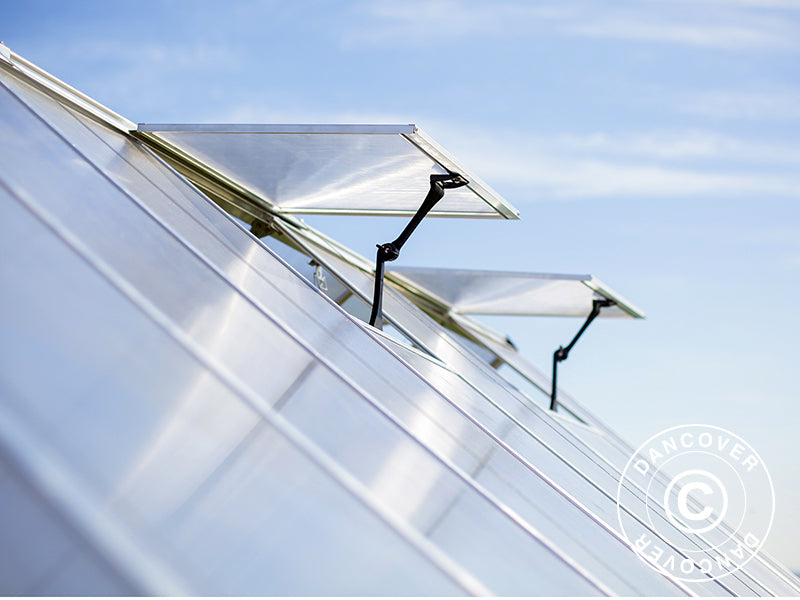Greenhouse polycarbonate Balance 11.1 m², Palram/Canopia, 3.04x3.66x2.57 m, Silver
