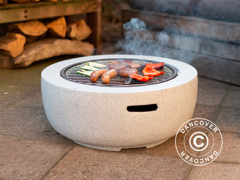 Ugniakuras, Ø60x35cm, Pilka/Juoda