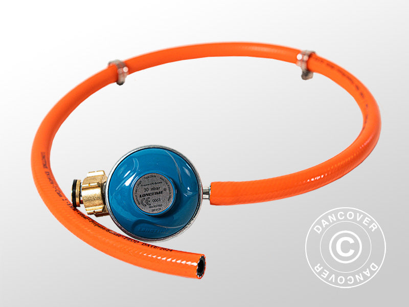 Barbecue a gas Dancover 3+1, Nero